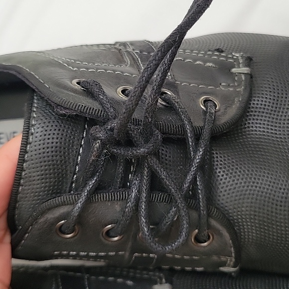 STEVE MADDEN Men's Oxfords. Style JASCO. Leather Upper. Size 10. Color Black. - Picture 9 of 13